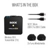 RØDE Wireless GO II TX Ultra-compact Wireless Transmitter with Built-in