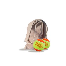 Odea Kids Tennis Balls for Beginners - Low Compression,Slower Speed, Reduced Bounce, Ideal for Children with Storage Bag (1pcs stage3)
