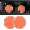 2 Pack Bling Cup Holder Coaster, 2.75 Inch Crystal Rhinestone