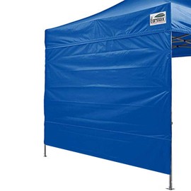 Eurmax USA 10FT Instant Canopy SunWall Pop Up Canopy Wall with Horizontal Strap ONLY,1 Pack Sidewall (Royal Blue)