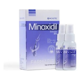 Anacastel Solución 5% , 2 Frascos 60 Ml