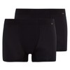 Hanro Men's Cotton Essentials 2-Pack Boxer Brief with Covered Waistband,