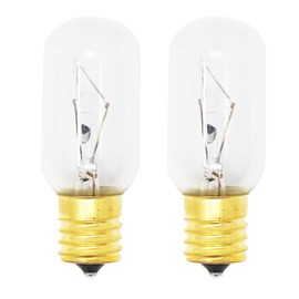 2-Pack Replacement Light Bulb for General Electric JVM1440BH04 Microwave - Compatible with General Electric WB36X10003 Light Bulb