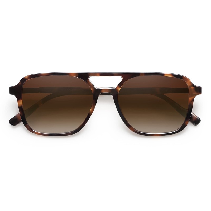 SOJOS Retro Aviator Sunglasses Womens Mens,Trendy Rectangle Shades SJ2202 |
