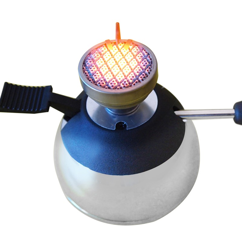 Mini Camping Stove Butane Gas Burner with Refill Rack and
