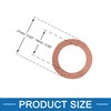 A ABSOPRO Pack of 20 Copper Discs 14 x 21