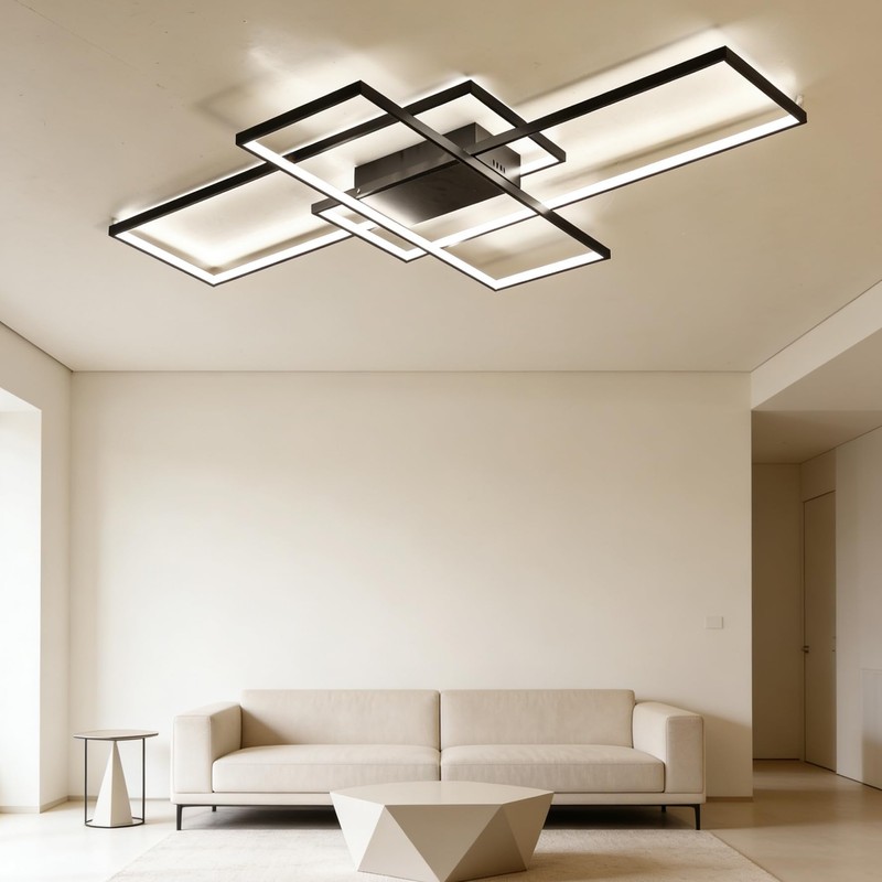 Vlastti LED Ceiling Light 3000K-7000K Flush Mount Luminaire Dimmable with