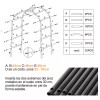 Arco De Boda Decoracion Plantas Fiesta Metal Con Base 2.4m