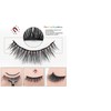 Kit de 10 pestañas con delineador de ojos LabG RT486