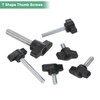 M METERXITY 20-Pack Thumb Screws, M6x20mm Tee Wing Knobs, Plastic
