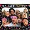 32PCS Party Photo Booth Selfie Props,Funny Selfie Props Kit,Inflatable Party