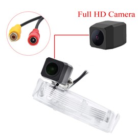 aSATAH Full HD Adjustable Angle Car Rear View Camera for Lexus IS300 IS200 ES300 ES330 GS300 GS400 GS430 LS430 HS250h &Vehicle Camera Waterproof Reversing Backup Camera (Full HD Adjustable Angle)