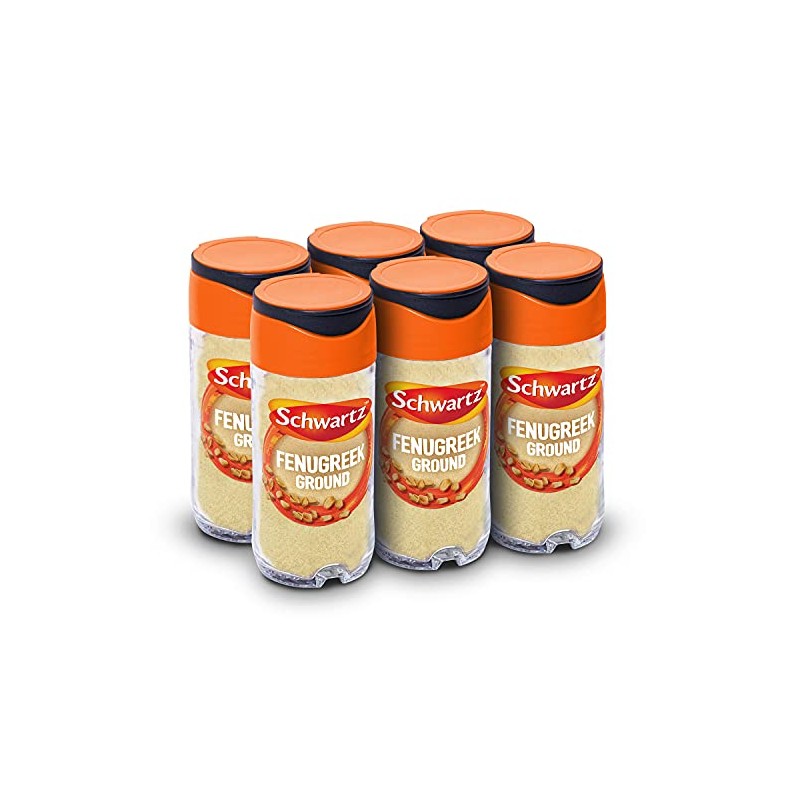 Schwartz Fenugreek Ground 35 g, Bulk Pack of 6