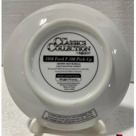 1956 Ford F100 Truck Small 4” Collectors Plate Pickup Display Gone When Gone