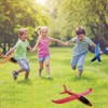 IJRPLM 4 Pack Foam Airplanes, 4 Color 17.5" Large Throwing