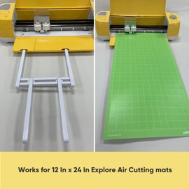 XINART Cutting Mats Extension Tray for Cricut Explore Air 3/2/1, Extension Tray Compatible with Cricut Cutting Mats 12 x 24 / 30.5 x 61 cm
