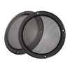 Mikinona 2PCS Speaker Grill Covers Stylish and Durable Protective Mesh