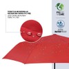 PERLETTI Women's Pocket Umbrella with Automatic Opening and Closing -