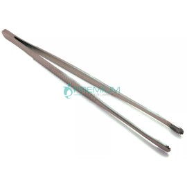 PREMIUM INSTRUMENTS 3 Pcs Russian Tissue Forceps 8" Serrated Tweezers Dental Surgical Instruments