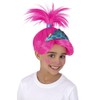 Smiffys 81052 Trolls Band Together Poppy Wig, Girls, Pink &