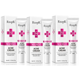 RtopR 3 Cream For Fading Acne Scars Smooth Clear Dark Spots Remove Pimples Repair Skin
