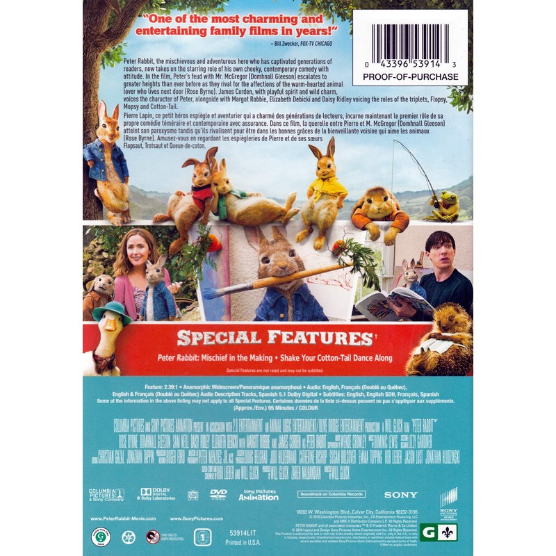 Peter Rabbit / Pierre Lapin