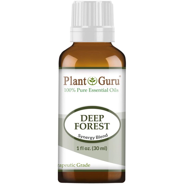 Deep Forest Essential Oil Blend 1 oz / 30 ml 100% Pure, Undiluted, Therapeutic Grade. Aromatherapy, Respiratory System Support, Air Purifier, Sinus, Natural Christmas Scent