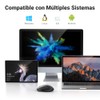 UGREEN Mouse Ergonómico Inalámbrico, 2.4 GHz con Receptor USB