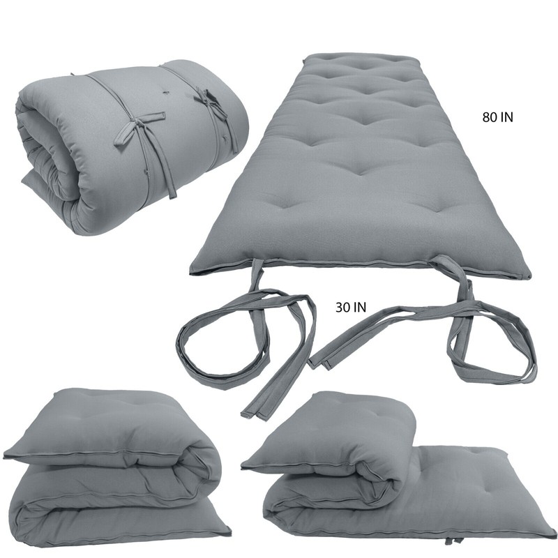 Danfuton Japanese Floor Rolling Mattress, Cotton Pad, Shiki Futon 3