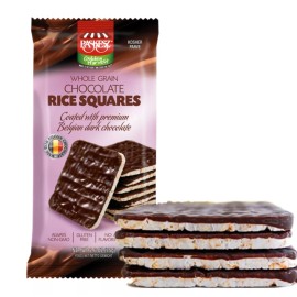 Paskesz Chocolate Covered Rice Cakes Whole Grain Gluten Free Low Calorie Kosher Snacks