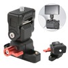 Camera Quick Release Plate 360° Adjustable Monitor Aluminum Alloy Holder