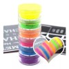 Xiaoya Sombras Para Ojos Maquillaje Pigmentos Uñas Neon 6 Colores