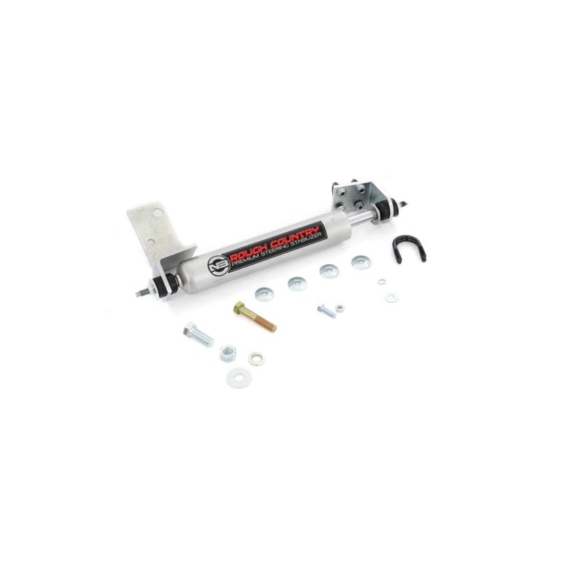 Rough Country N3 Steering Stabilizer for 1988-2006 Chevy/GMC Truck/SUV -