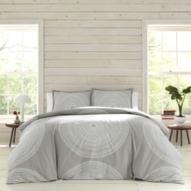 Marimekko Fokus Comforter Set, Queen, Grey