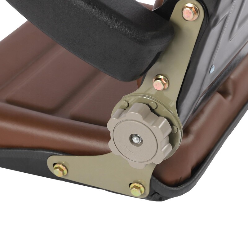 LS-01 Universal Tractor Seat W/Armrest Adjustable Backrest±50°For Dumper Forklift Mower
