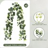 Artificial Eucalyptus Rose Vine, 2 Styles, Climbing Plant for Wedding
