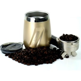 EcoVessel PORT Tumbler, For Coffee  and Drinks On The Go, 295ml, 295ml / While