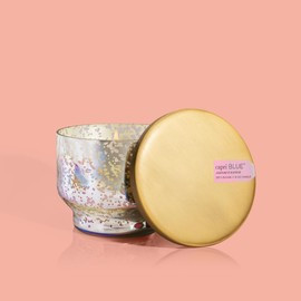 Capri Blue Mercury Iridescent Inverted Jar Candle - 10 Oz - Coconut Santal
