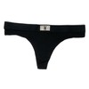 Victoria's Secret Logo Cotton Thong Panty (US, Alpha, Medium, Regular,