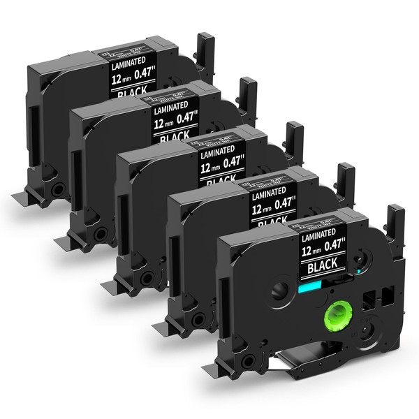 Label Maker Tape Refill Compatible with Brother TZe-335 TZe335 P