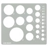 Aleks Melnyk No.200 Metal Circle Template metric, Circle Tracers for