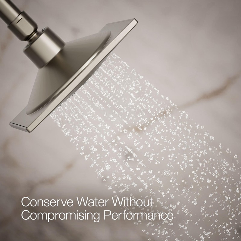 Kohler 45215-G-BN Loure® Single-function showerhead, 1.75 gpm, Vibrant Brushed Nickel