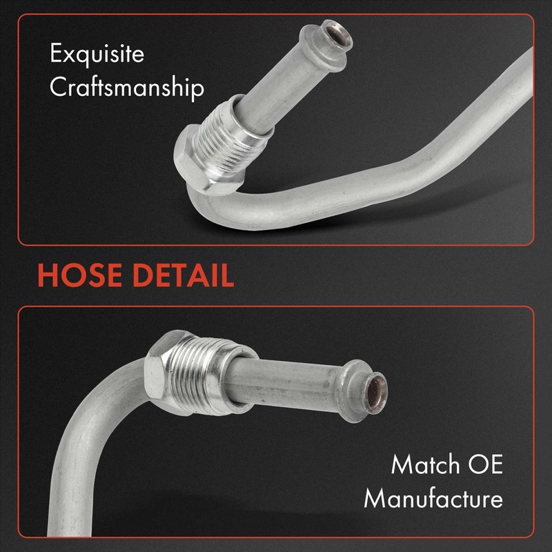 A-Premium Power Steering Pressure Hose Line Assembly Compatible with Ram