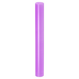 sourcing map Acrylic Clay Roller 9 Inch x 1 Inch Solid Non-Stick Plastic Round Tube Roller Polymer Clay Rod Fondant Rolling Pin for Shaping, Sculpting, Modeling DIY Crafts, Purple