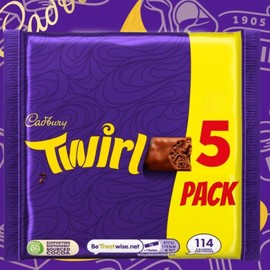 Cadbury Twirl 5pk 108g (Pack of 20)