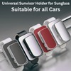 Gummia Glasses Holder for Car Sun Visor, Universal Sunglasses Holder