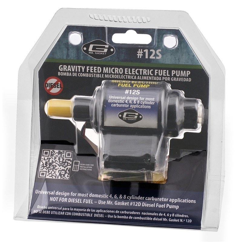 Mr. Gasket 12S Micro Electric Fuel Pump