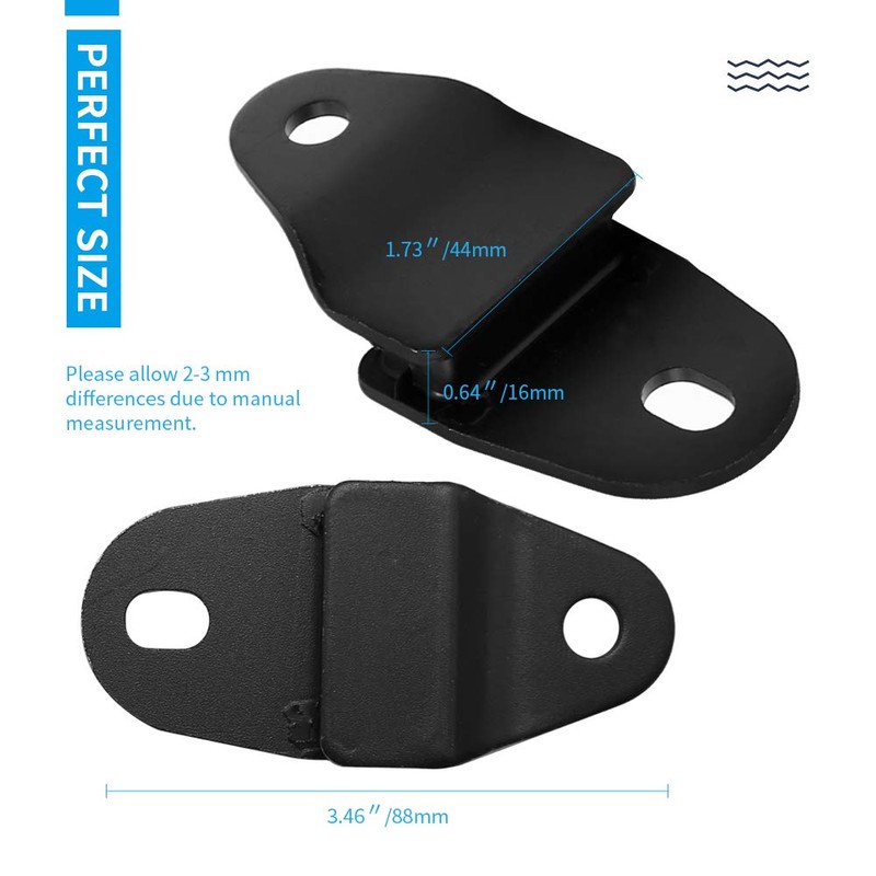 Exhaust Muffler Pipe Bracket Hanger Stays Mount Replacement for 1987-2006