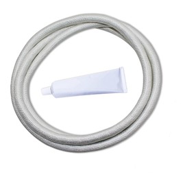 W10861521 Dryer Door Seal Replaces PS11731610 W10730752 4382011, Compatible with Kenmore, Maytag, Amana, Crosley, Inglis & Whirlpool Dryers - Durable & Heat-Resistant Replacement Part