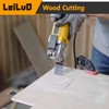 LEILUO 50 Pcs Multitool Blade for Wood Nails Drywall Titanium